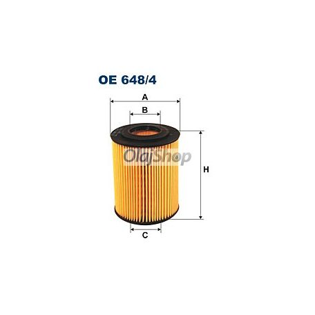 Filtron Olajszűrő (OE 648/4) (OE648/4)