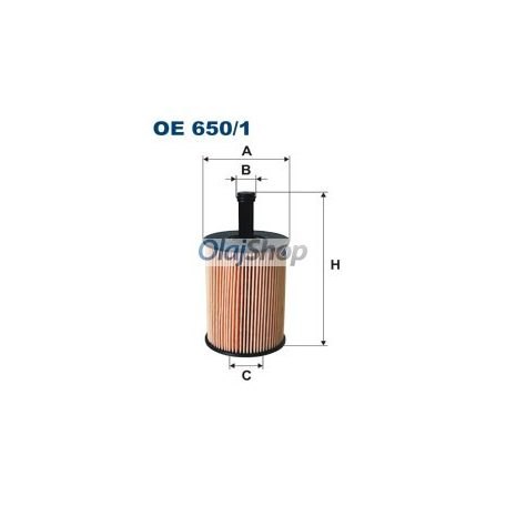 Filtron Olajszűrő (OE 650/1) (OE650/1)