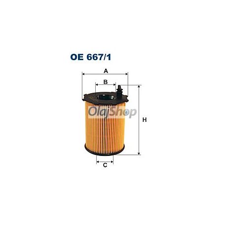 Filtron Olajszűrő (OE 667/1) (OE667/1)