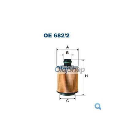 Filtron Olajszűrő (OE 682/2)