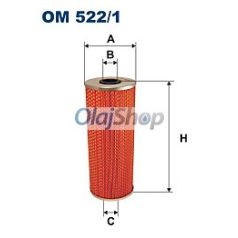 Filtron Olajszűrő (OM 522/1)