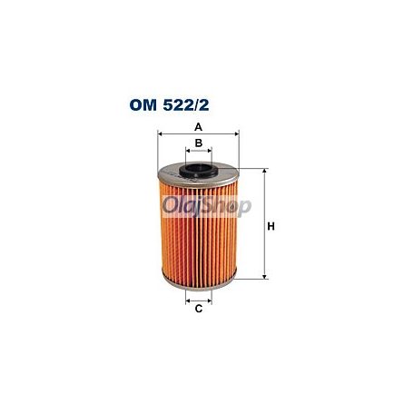 Filtron Olajszűrő (OM 522/2)