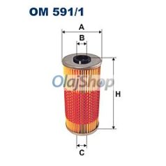 Filtron Olajszűrő (OM 591/1)