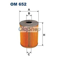 Filtron Olajszűrő (OM 652)