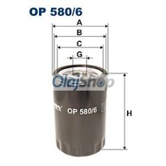 Filtron Olajszűrő (OP 580/6)