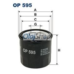Filtron Olajszűrő (OP 595) (OP595)