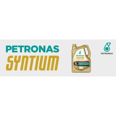 Petronas Syntium Zászló Fehér vízszintes 60x200cm