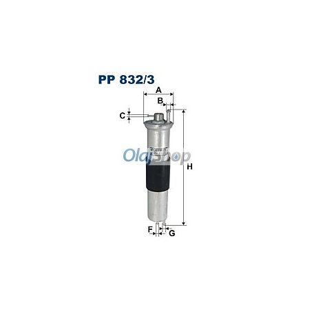 Filtron Üzemanyagszűrő (PP 832/3)