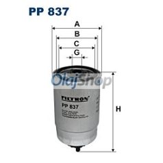 Filtron Üzemanyagszűrő (PP 837)