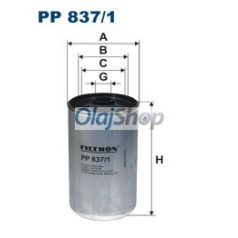 Filtron Üzemanyagszűrő (PP 837/1)