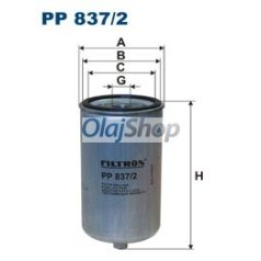 Filtron Üzemanyagszűrő (PP 837/2)