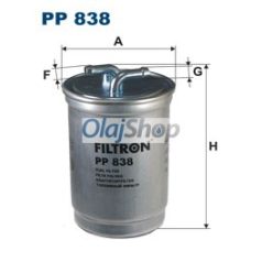 Filtron Üzemanyagszűrő (PP 838)