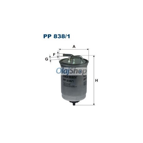 Filtron Üzemanyagszűrő (PP 838/1)