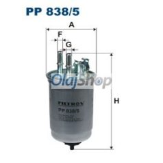 Filtron Üzemanyagszűrő (PP 838/5)