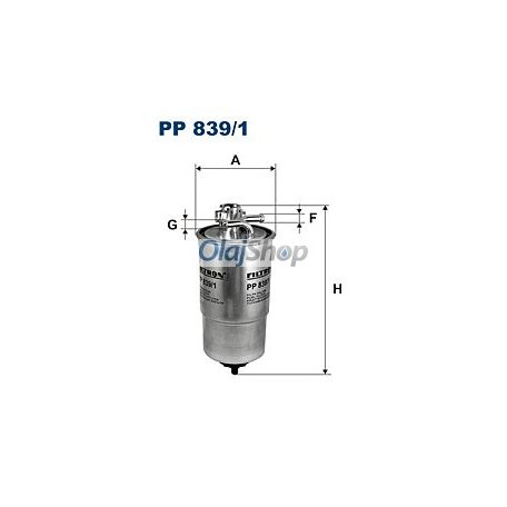 Filtron Üzemanyagszűrő (PP 839/1)