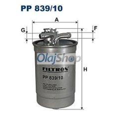 Filtron Üzemanyagszűrő (PP 839/10)
