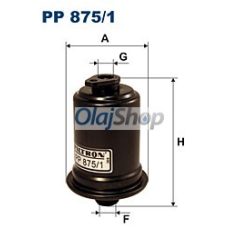 Filtron Üzemanyagszűrő (PP 875/1)