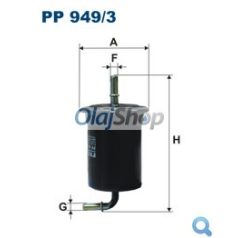 Filtron Üzemanyagszűrő (PP 949/3)