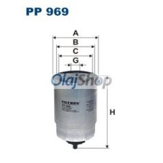 Filtron Üzemanyagszűrő (PP 969)
