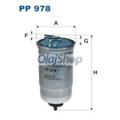 Filtron Üzemanyagszűrő (PP 978)