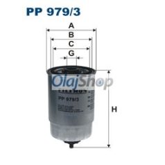Filtron Üzemanyagszűrő (PP 979/3)