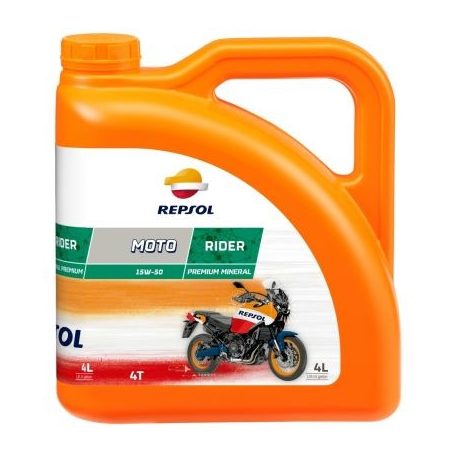 Repsol Moto Rider 4T 15W-50 (4 L)