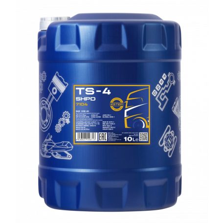 Mannol 7104 SHPD TS-4 Extra 15W-40 (10 L)