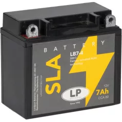 Landport SLA 7Ah 80A Bal+ Motorakkumulátor (SLA-LB7-4)