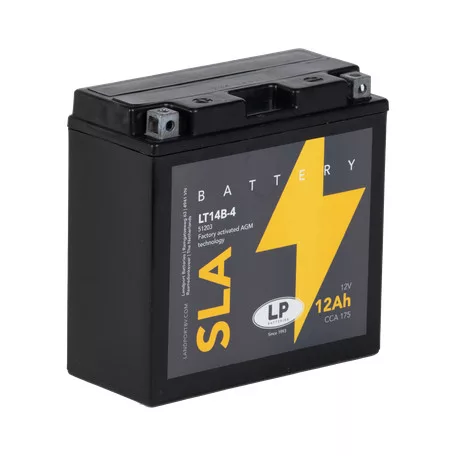Landport SLA 12Ah 175A Bal+ Motorakkumulátor (SLA-LT14B-4)