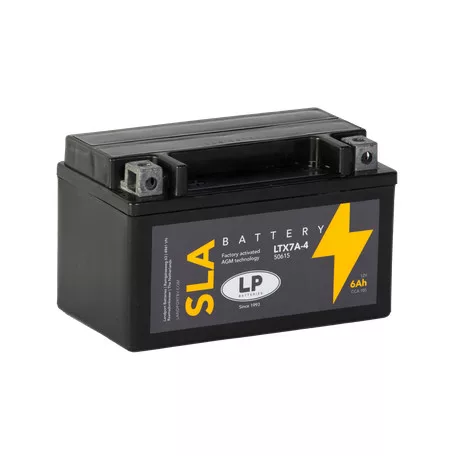 Landport SLA 6Ah 105A Bal+ Motorakkumulátor (SLA-LTX7A-4)