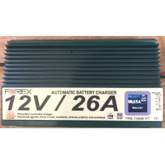 T1226TFT Akkumulátortöltő 12V 26A TFT