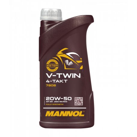 Mannol 7808 V-Twin 4-Takt 20W-50 (1 L) metal