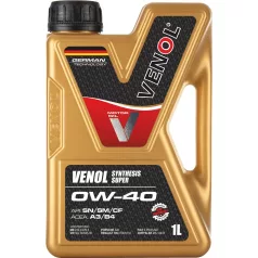 Venol Synthesis Super SN SM CF A3/B4 0W-40 (1 L)