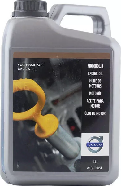 Volvo Engine Oil VCC-RBS0-2AE 0W-20 (4 L) - olajshop.hu