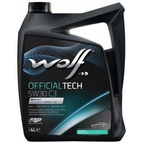 Wolf Officialtech 5W-30 C3 (4 L)
