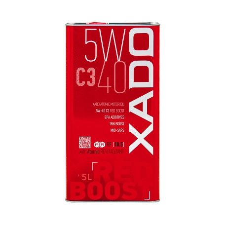 Xado 26322 5W-40 C3 RED BOOST (5 L)