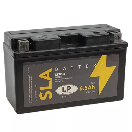 Landport SLA 6.5Ah 90A Bal+ Motorakkumulátor (SLA-LT7B-4)