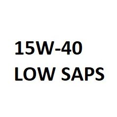 15W-40 Low Saps (API CJ-4, CK-4)