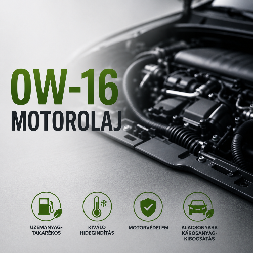 0W-16 motorolajok használata