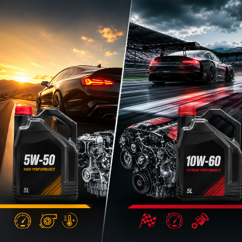 5W-50 és 10W-60 motorolajokról