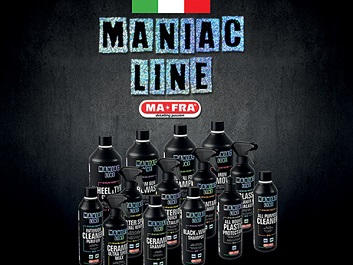 Megérkezett a Mafra Maniac Line autóápolási termékcsalád