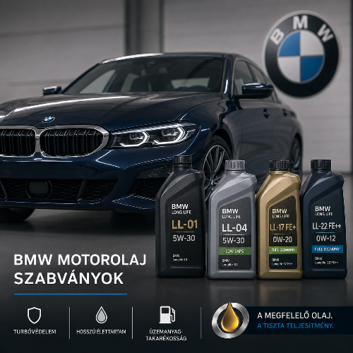 BMW motorolaj szabványok