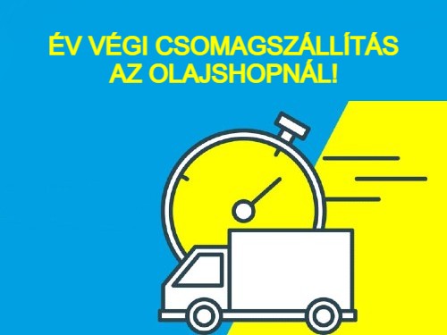 2022-as Év végi és 2023 év kezdeti nyitva tartás és csomagszállítások