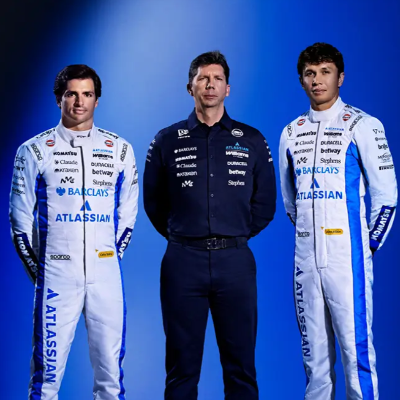 Gulf x Atlassian Williams F1 Csapatpartnerség