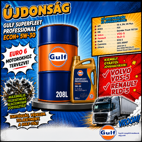 Gulf Superfleet Professional ECON+ 5W-30