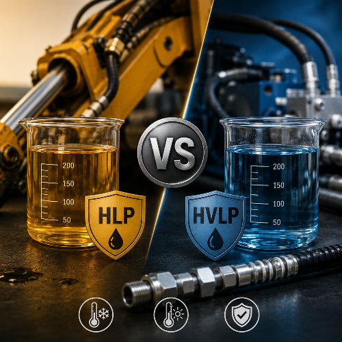Hidraulikaolajok közötti különbségek (HLP vs. HVLP)