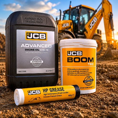 JCB gyári olajok előnyei