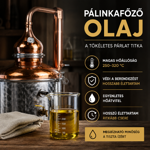 Milyen olajat használj pálinkafőzőbe