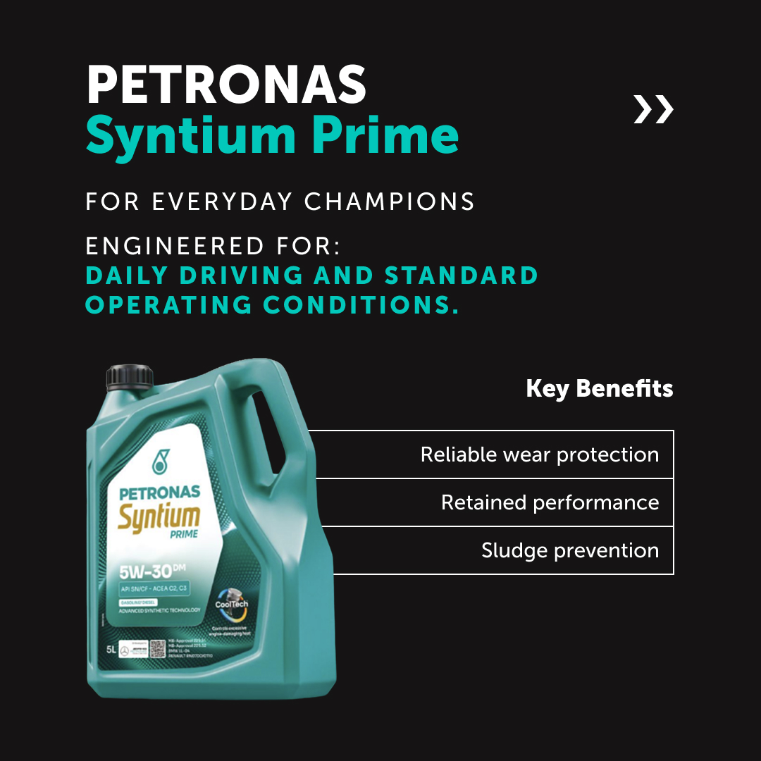 Petronas Syntium Prime olajok