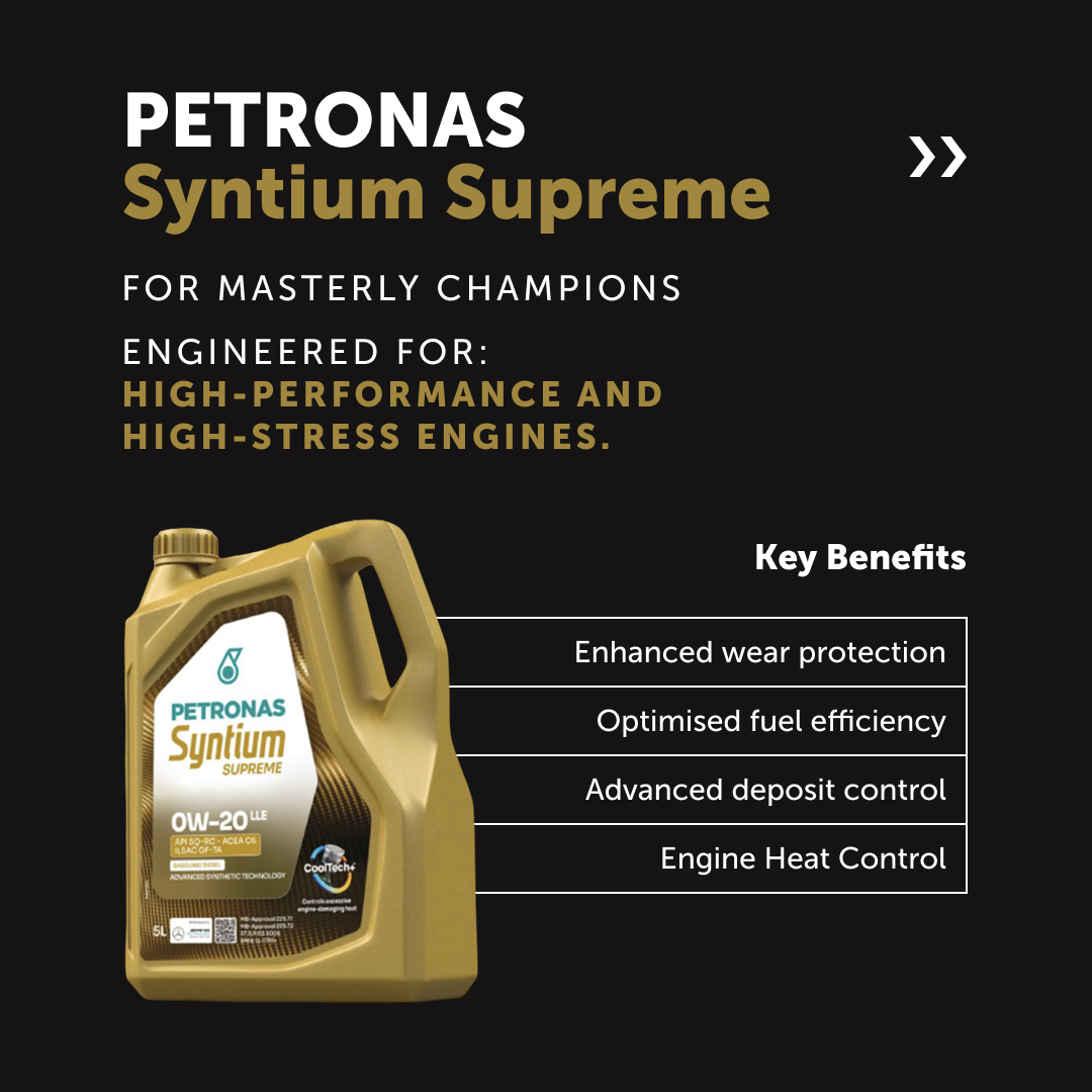 Petronas Syntium Supreme olajok